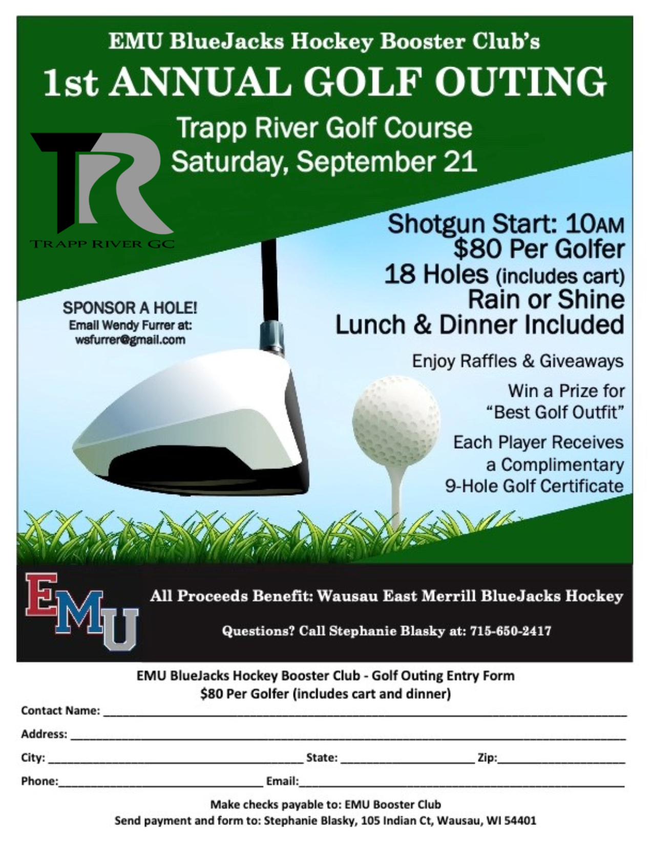 EMU Outing Flier